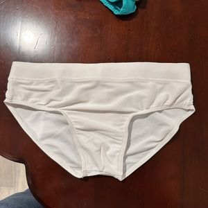 Charlie By MZ Ribbed Square Cut Swim Brief